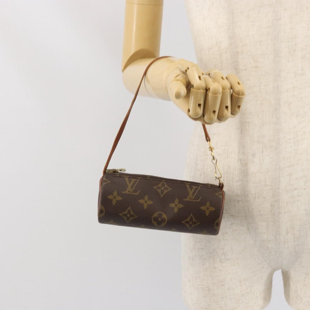 Louis Vuitton Papillon Pochette Monogram Canvas Brown Canvas Clutche & Pouche Bag (Pre-Owned)