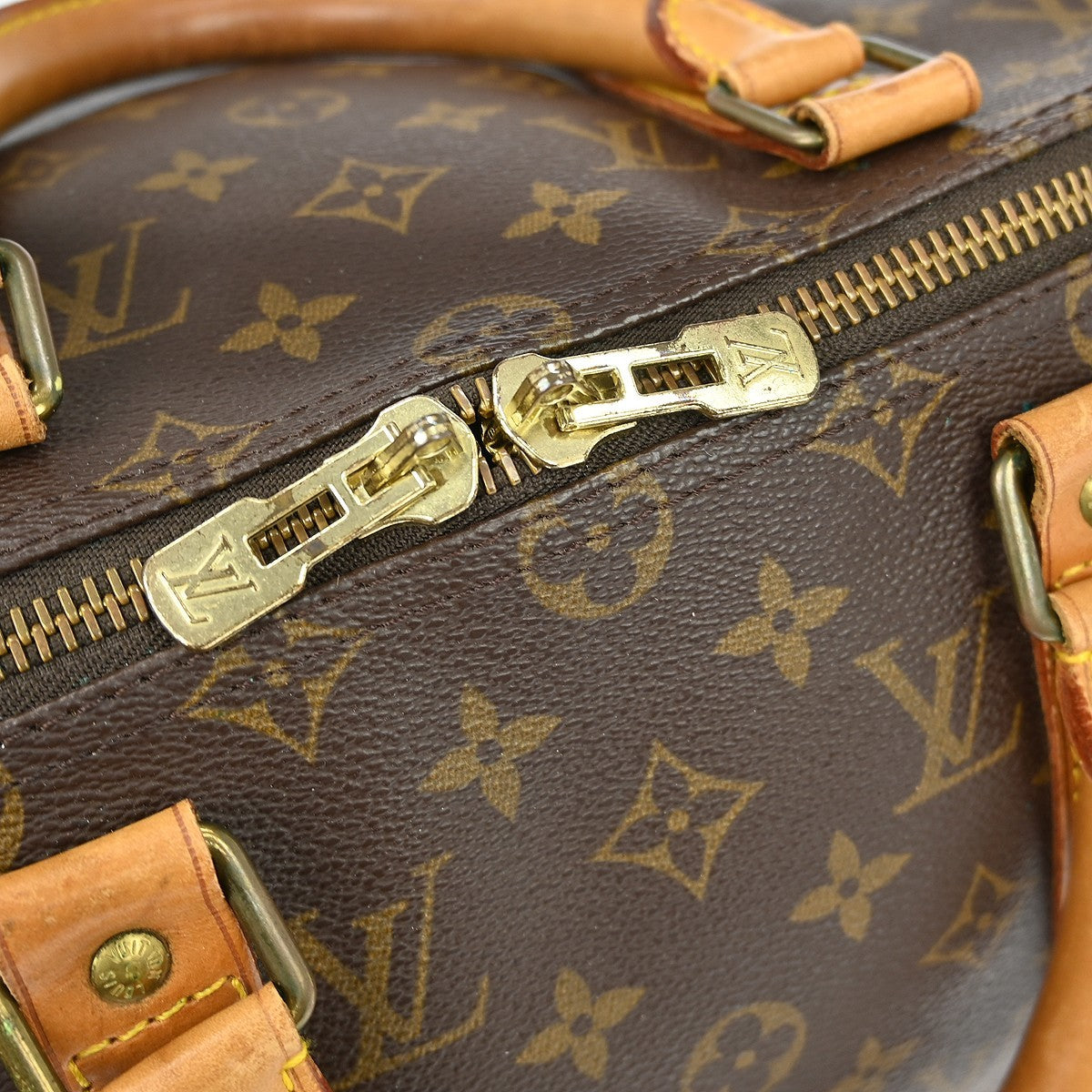 Louis Vuitton Keepall Bag Monogram Canvas Brown Canvas Travel Bag Bag (Pre-Owned)