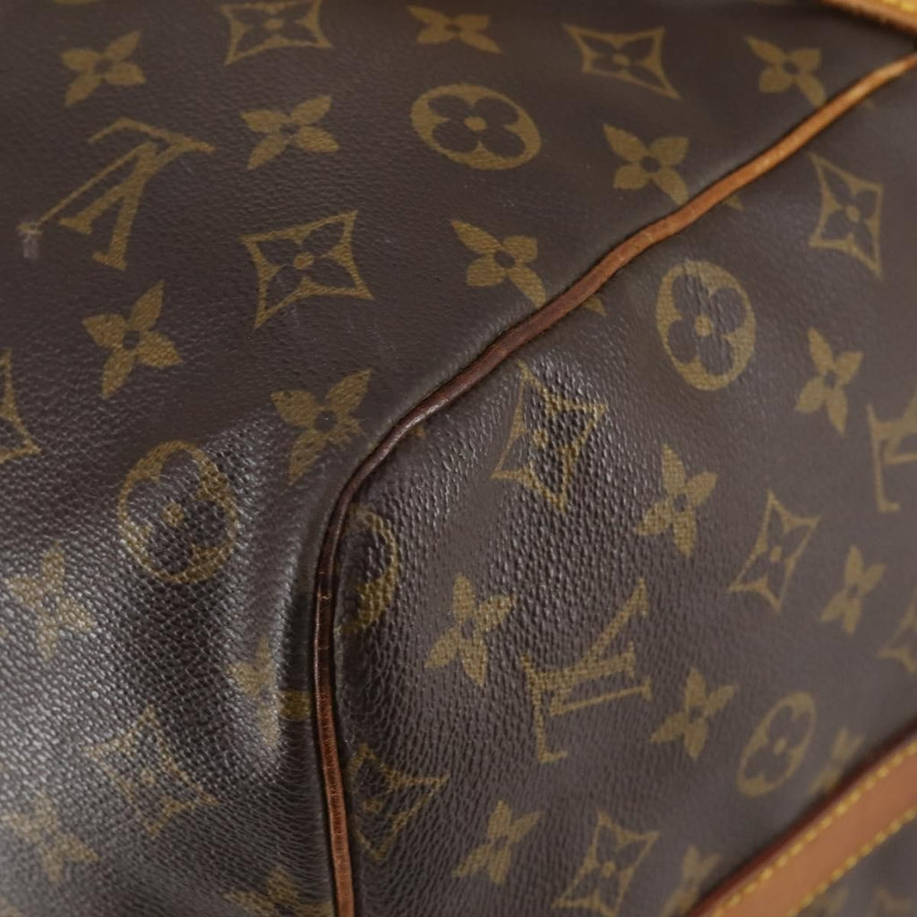 Louis Vuitton Keepall Bandouliere Bag Monogram Canvas Brown Canvas Travel Bag Bag (Pre-Owned)