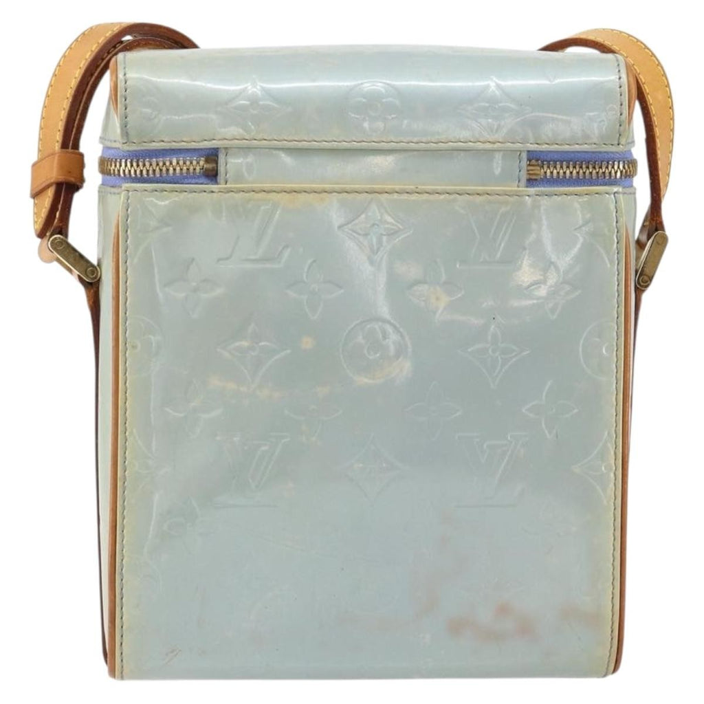 Louis Vuitton Sullivan Handbag Monogram Vernis Gray Patent_Leather Shoulder Bag Bag (Pre-Owned)