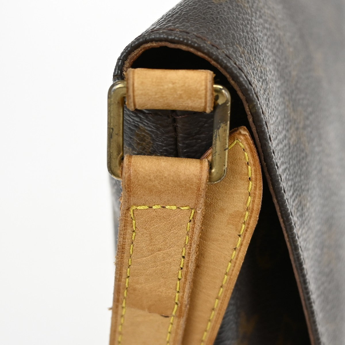 Louis Vuitton Musette Salsa Handbag Monogram Canvas Brown Canvas Shoulder Bag Bag (Pre-Owned)