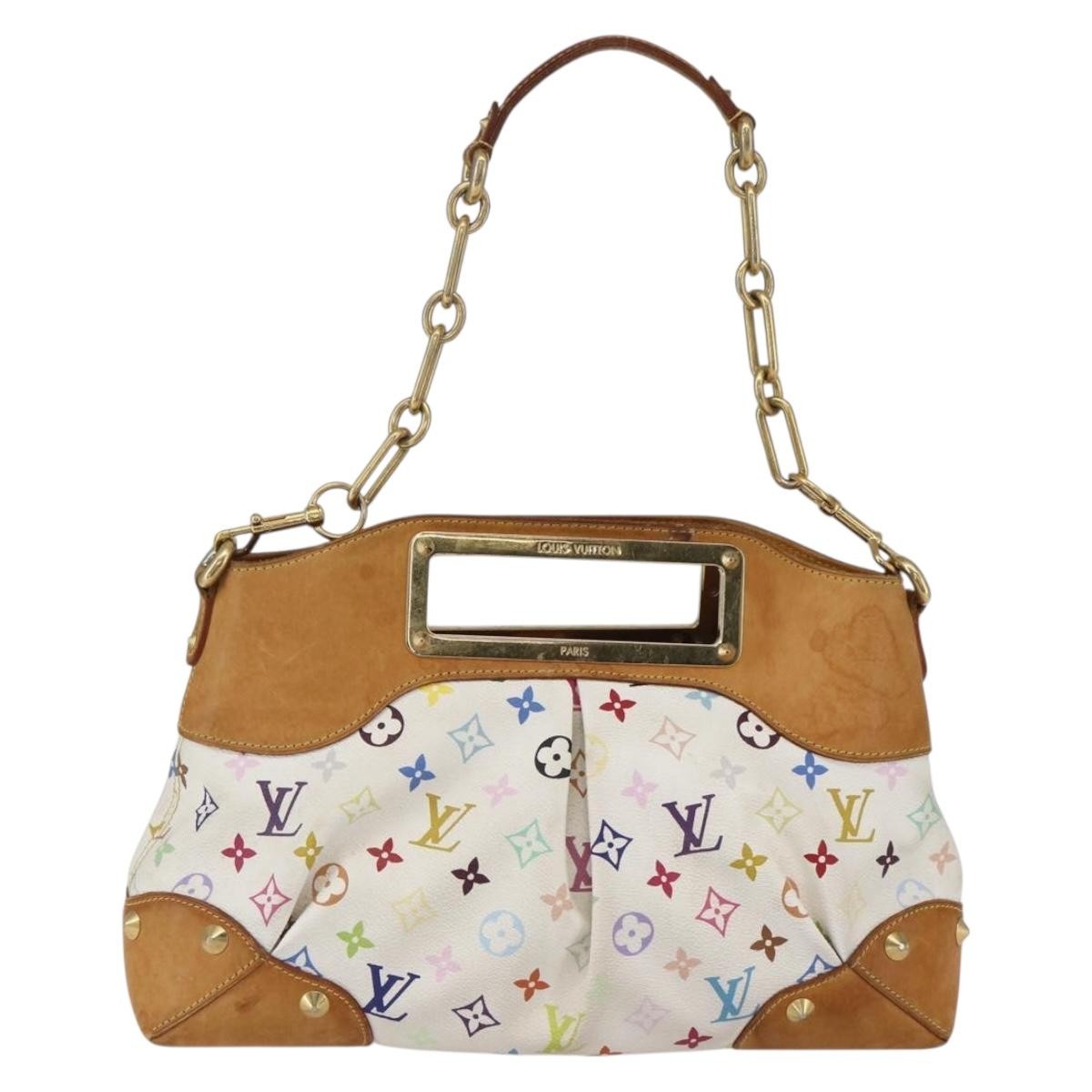 Louis Vuitton Judy Handbag Monogram Multicolor Multicolour Canvas Handbag (Pre-Owned)