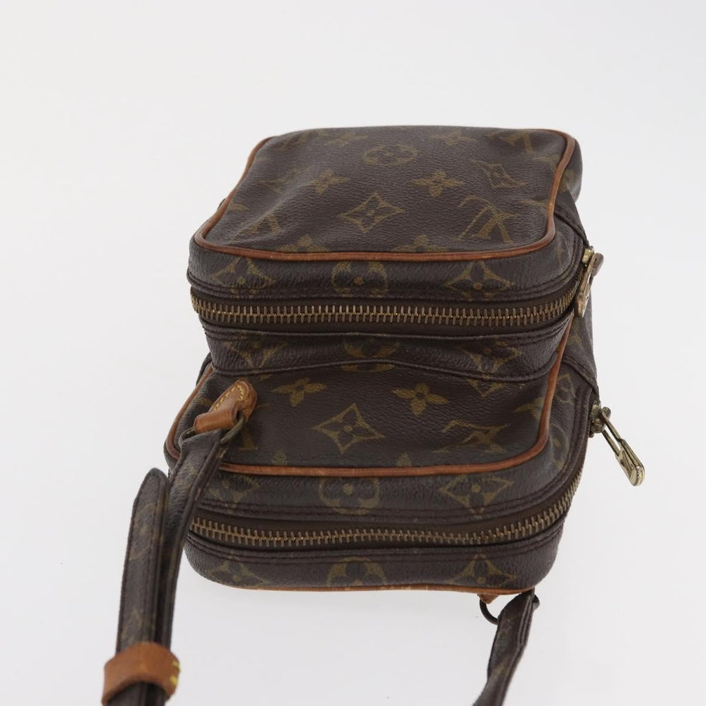 Louis Vuitton Amazone Bag Monogram Canvas Brown Canvas Shoulder Bag Bag (Pre-Owned)