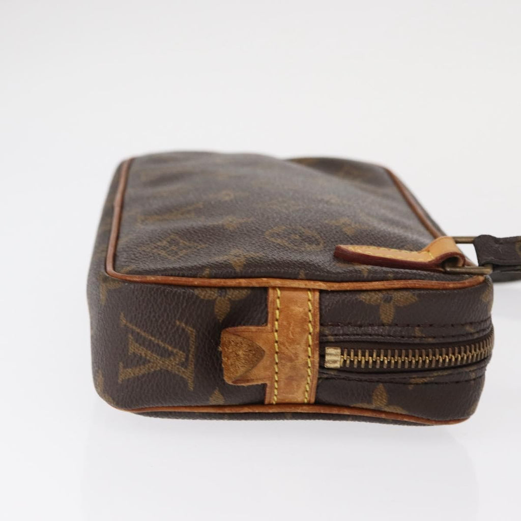 Louis Vuitton Pochette Marly Bandouliere Bag Monogram Canvas Brown Canvas Shoulder Bag Bag (Pre-Owned)