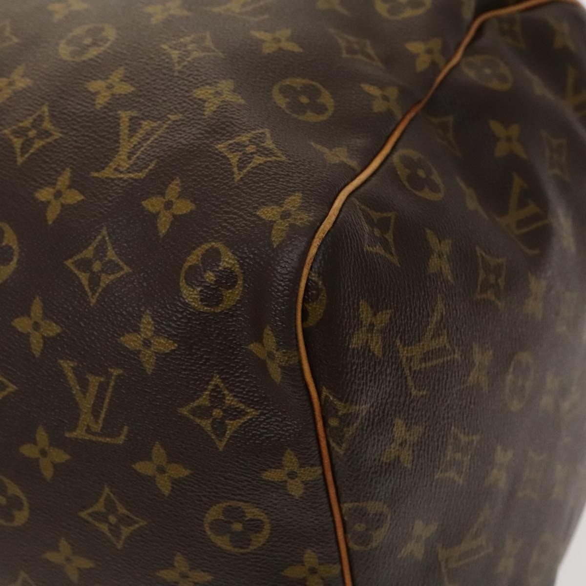Louis Vuitton Keepall Bag Monogram Canvas Brown Canvas Travel Bag Bag (Pre-Owned)