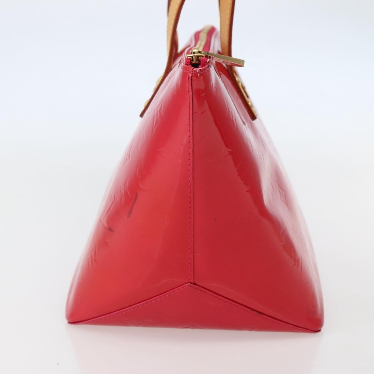 Louis Vuitton Bellevue Handbag Monogram Vernis Pink Patent_Leather Tote Bag Bag (Pre-Owned)