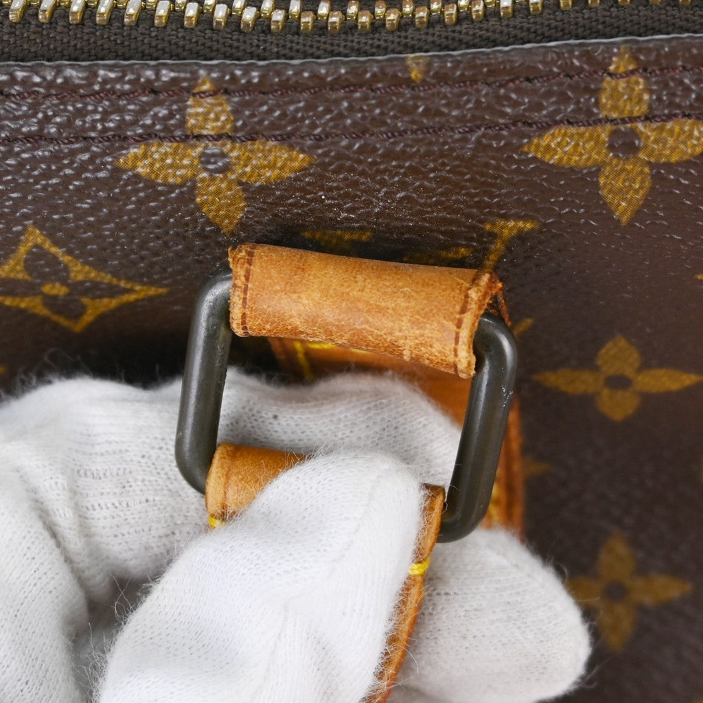 Louis Vuitton Keepall Bag Monogram Canvas Brown Canvas Travel Bag Bag (Pre-Owned)