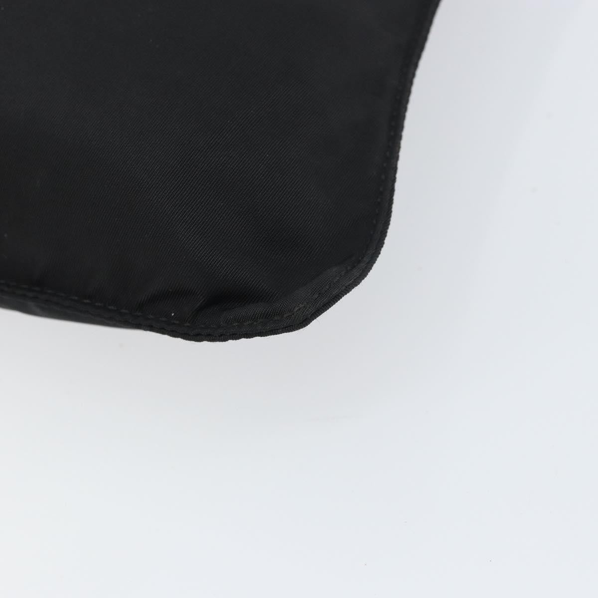 Prada Front Pocket Messenger Bag Tessuto Black Nylon Shoulder Bag Bag (Pre-Owned)