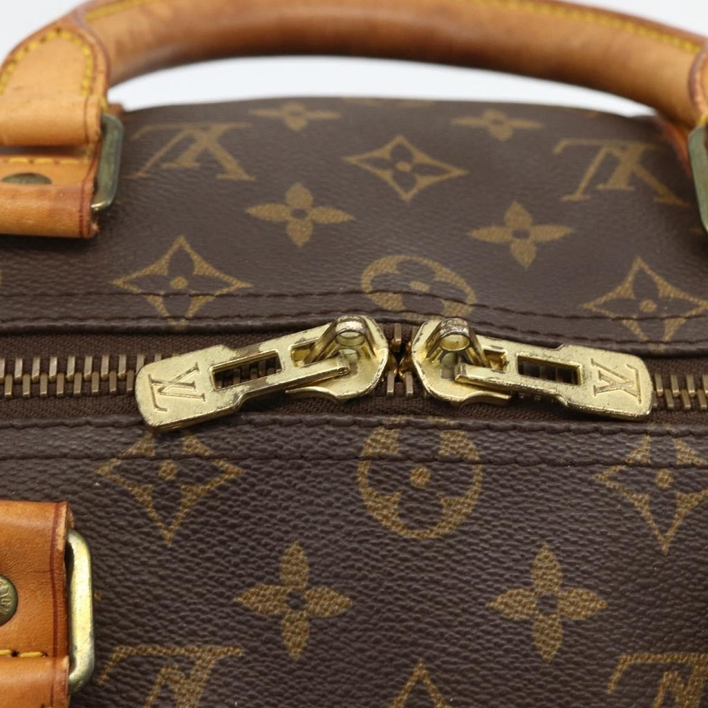 Louis Vuitton Keepall Bag Monogram Canvas Brown Canvas Travel Bag Bag (Pre-Owned)