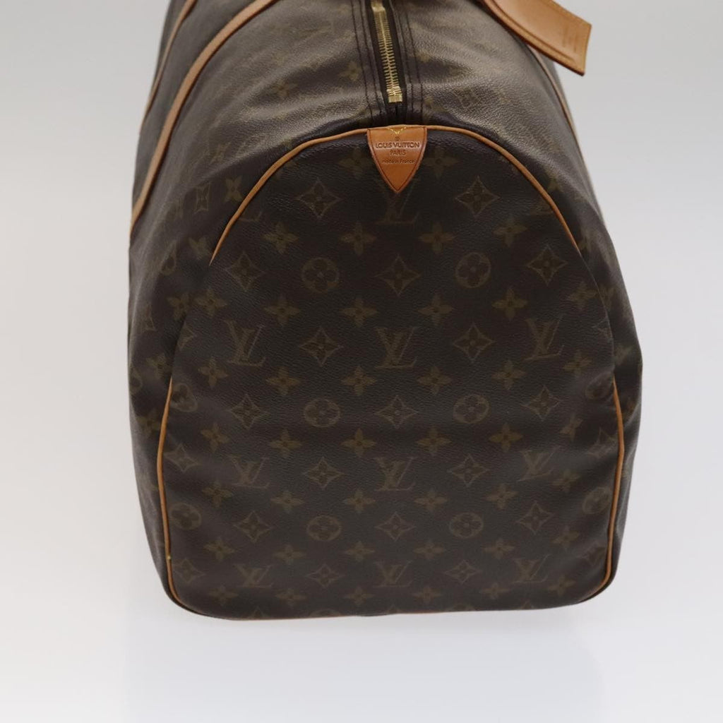 Louis Vuitton Keepall Bag Monogram Canvas Brown Canvas Travel Bag Bag (Pre-Owned)
