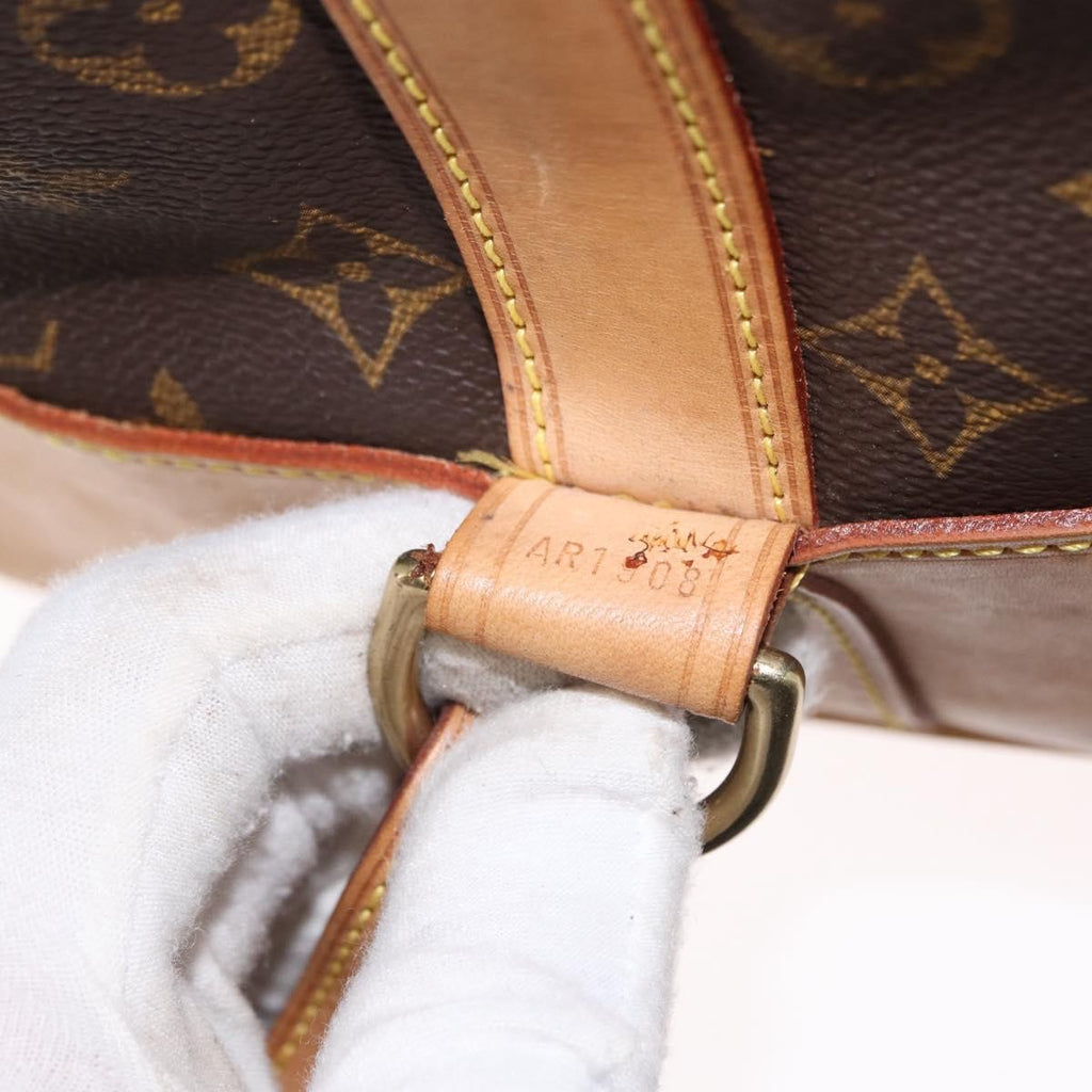 Louis Vuitton Randonnee Backpack Monogram Canvas Brown Canvas Shoulder Bag Bag (Pre-Owned)