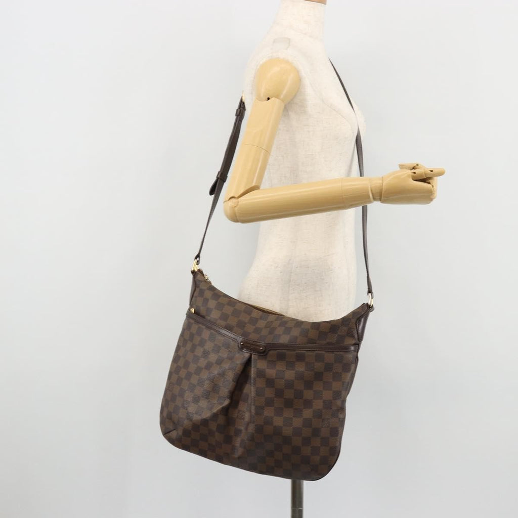 Louis Vuitton Bloomsbury Handbag Damier Brown Canvas Handbag (Pre-Owned)