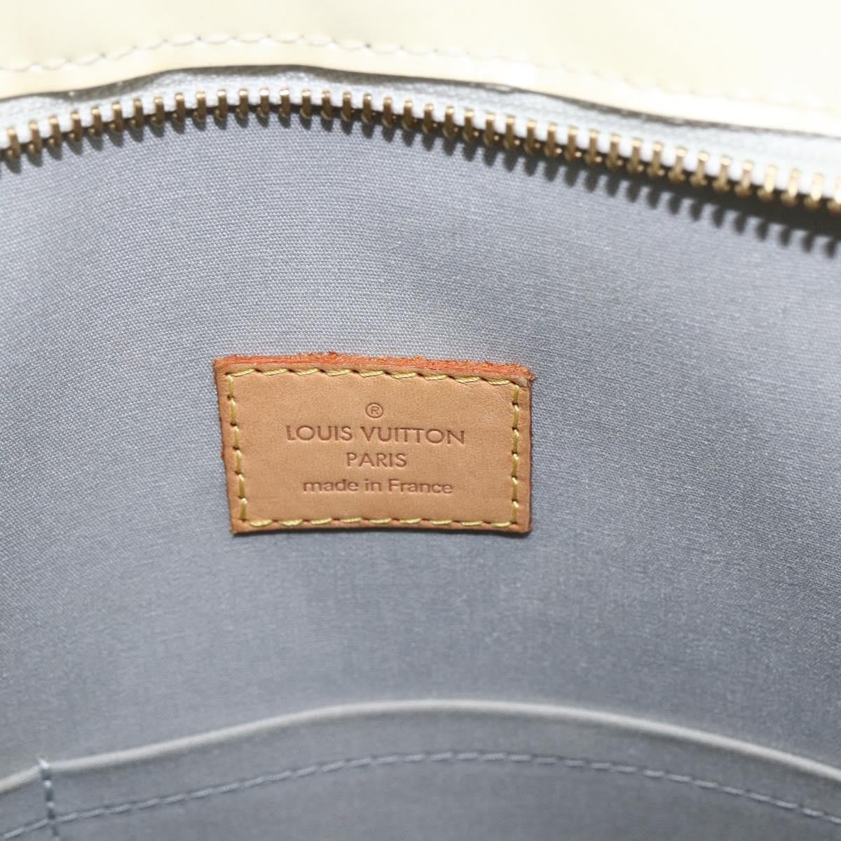 Louis Vuitton Brentwood Handbag Monogram Vernis Beige Patent_Leather Tote Bag Bag (Pre-Owned)