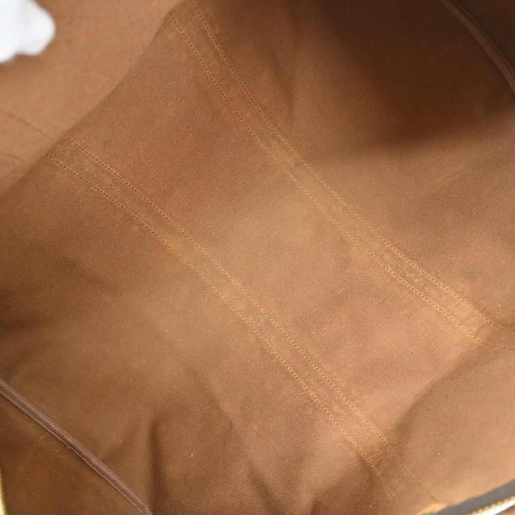 Louis Vuitton Keepall Bandouliere Bag Monogram Canvas Brown Canvas Travel Bag Bag (Pre-Owned)