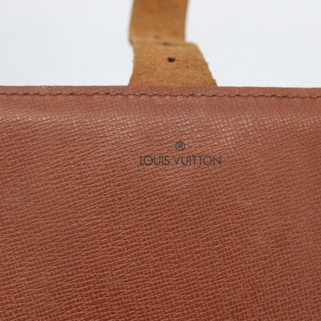 Louis Vuitton Cartouchiere Handbag Monogram Canvas Brown Canvas Shoulder Bag Bag (Pre-Owned)