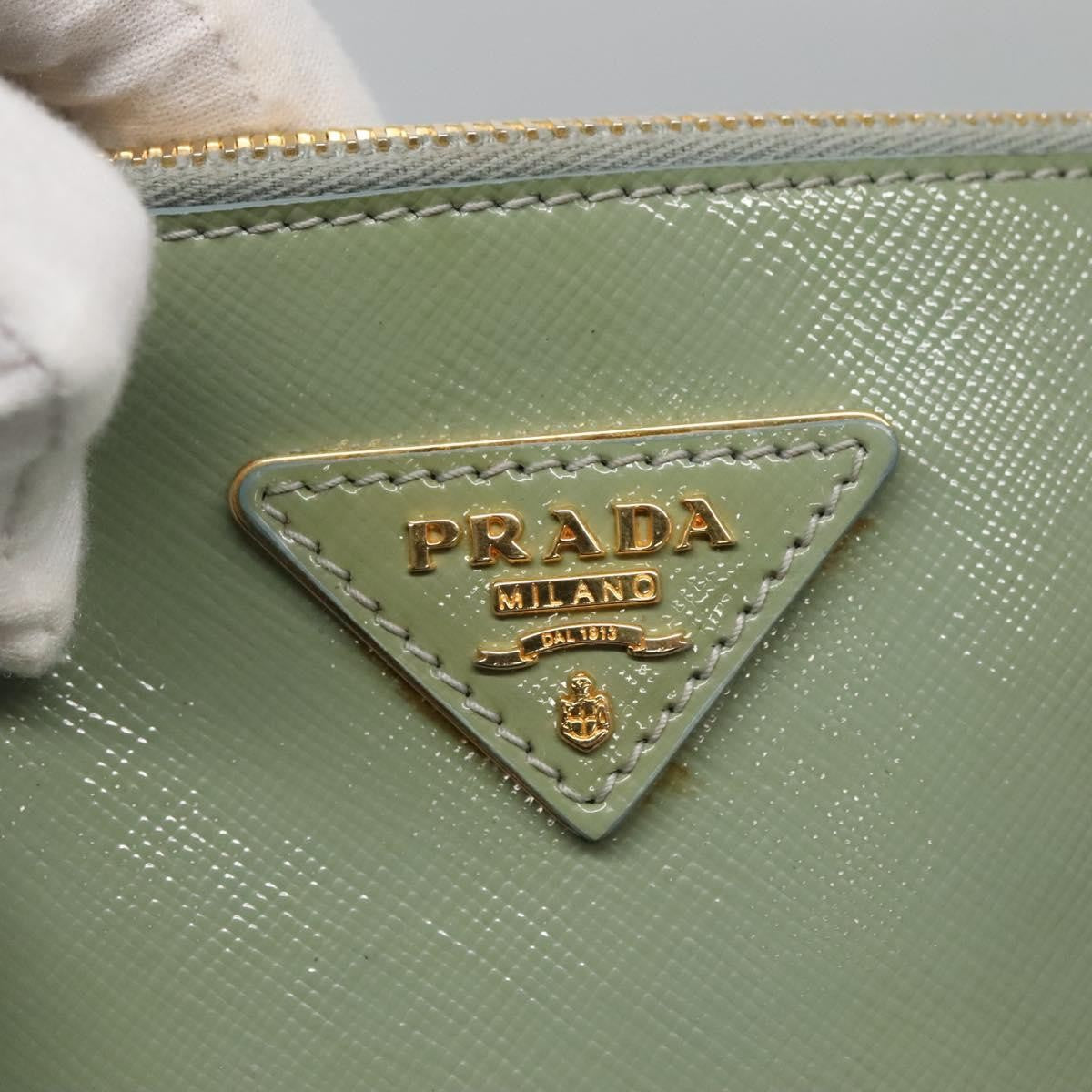 Prada Double Zip Lux Tote Saffiano Leather Gold Leather Handbag (Pre-Owned)