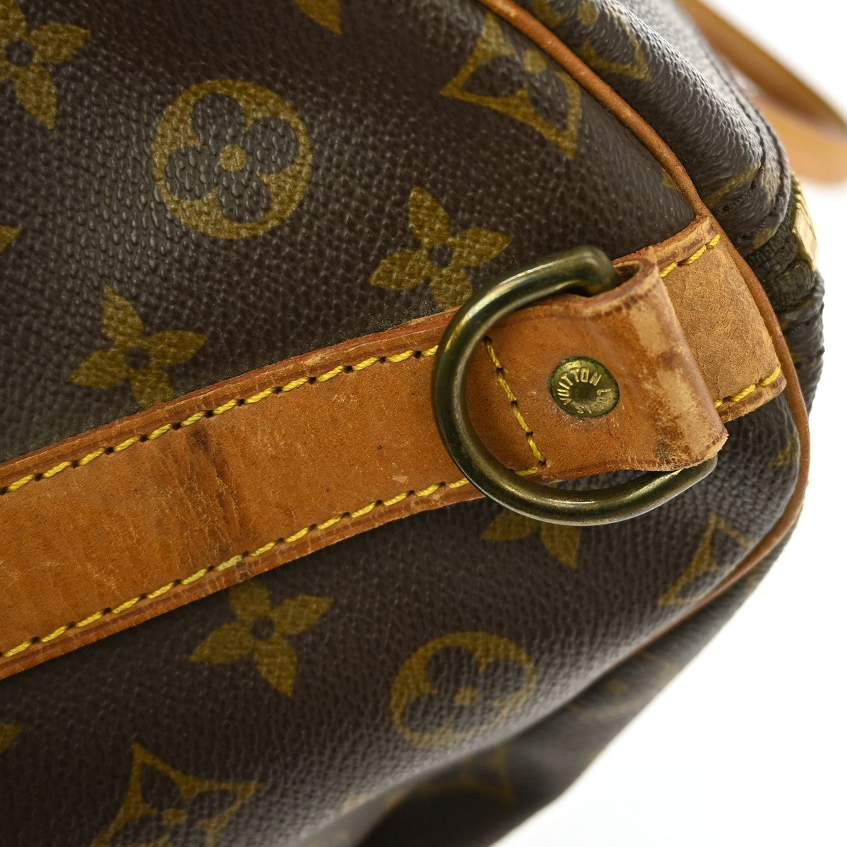 Louis Vuitton Keepall Bag Monogram Canvas Brown Canvas Travel Bag Bag (Pre-Owned)