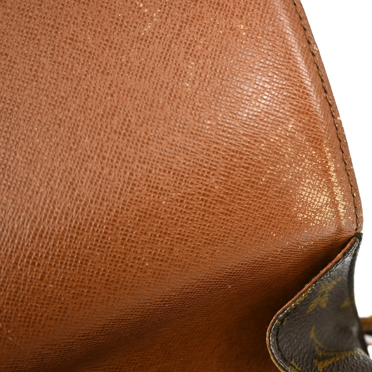 Louis Vuitton Cartouchiere Handbag Monogram Canvas Brown Canvas Shoulder Bag Bag (Pre-Owned)