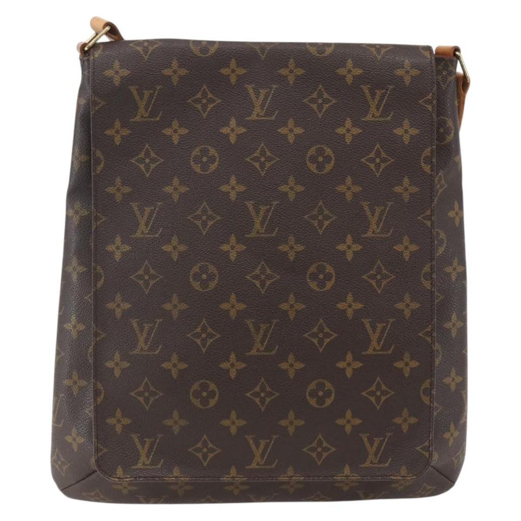 Louis Vuitton Musette Salsa Handbag Monogram Canvas Brown Canvas Shoulder Bag Bag (Pre-Owned)