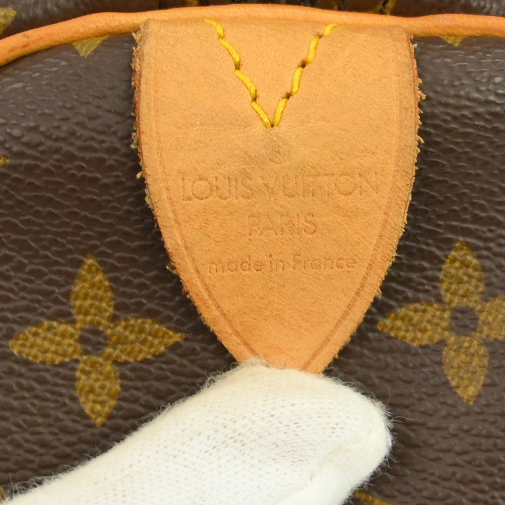 Louis Vuitton Keepall Bag Monogram Canvas Brown Canvas Travel Bag Bag (Pre-Owned)