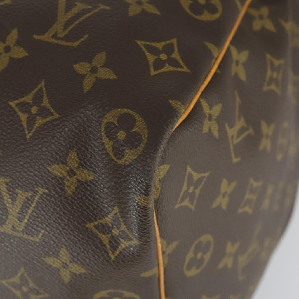 Louis Vuitton Keepall Bag Monogram Canvas Brown Canvas Travel Bag Bag (Pre-Owned)
