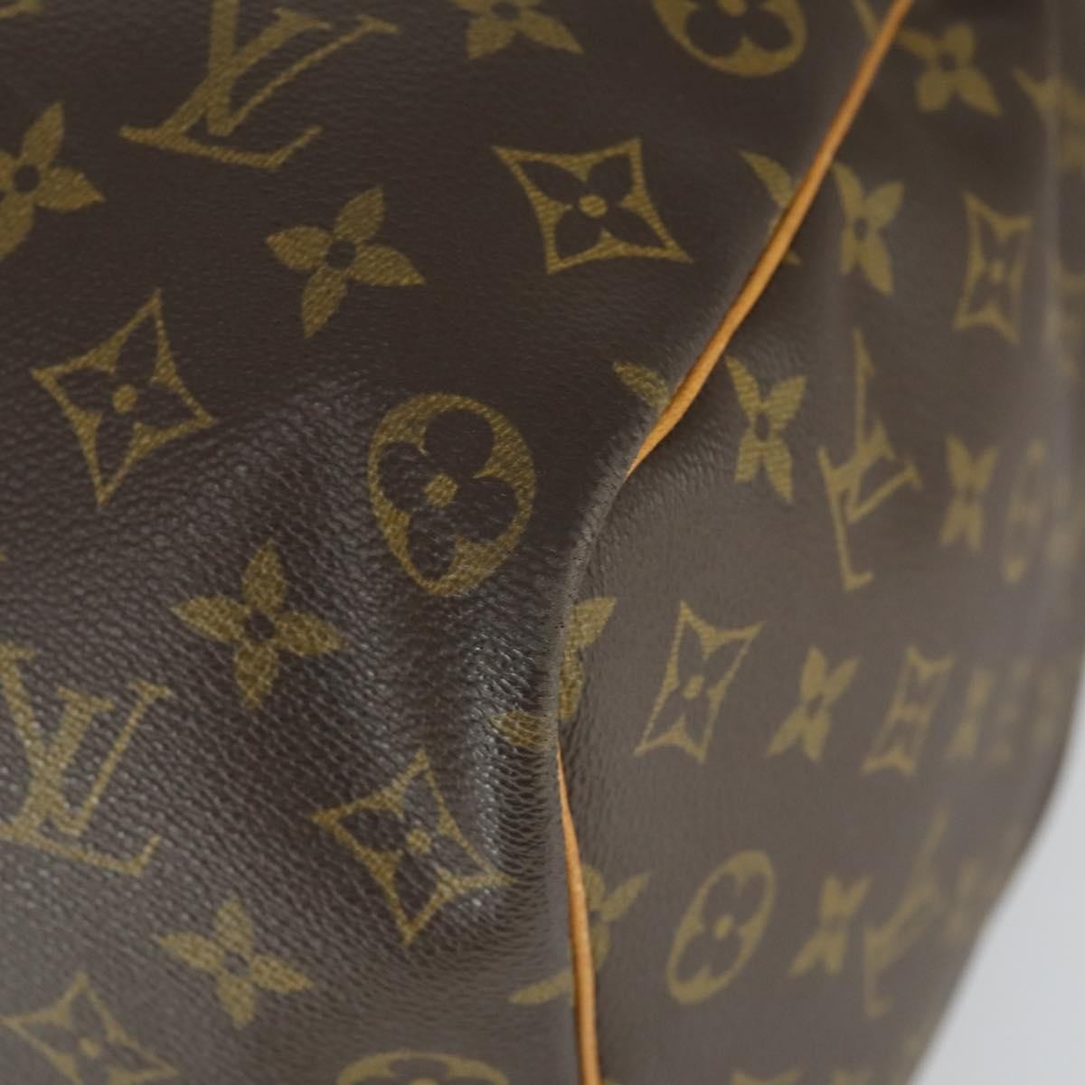 Louis Vuitton Keepall Bag Monogram Canvas Brown Canvas Travel Bag Bag (Pre-Owned)