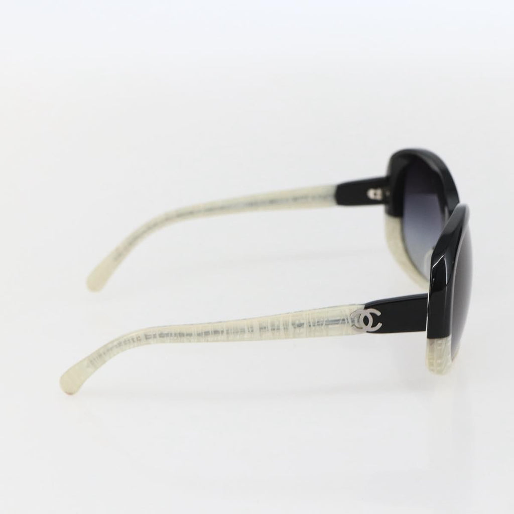 Chanel Chanel Logo Sunglasses Eye Wear Plastic Black Plastic Sunglasse Accessory (Pre-Owned)
