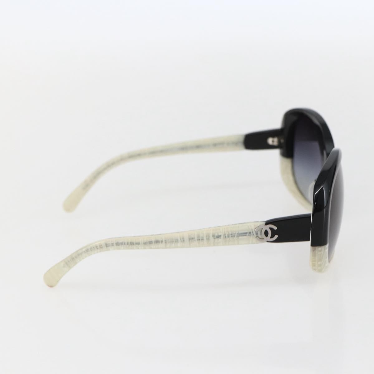 Chanel Chanel Logo Sunglasses Eye Wear Plastic Black Plastic Sunglasse Accessory (Pre-Owned)