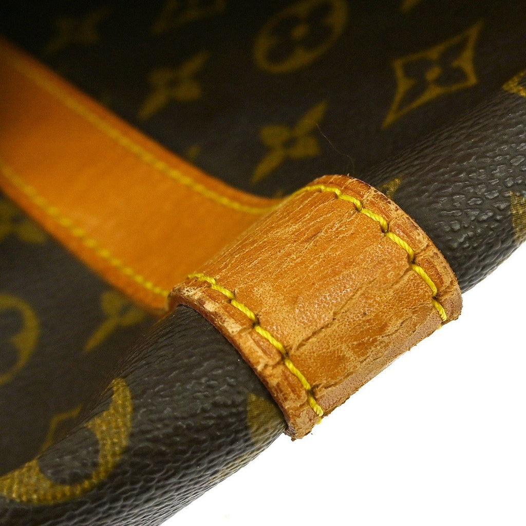 Louis Vuitton Keepall Bag Monogram Canvas Brown Canvas Travel Bag Bag (Pre-Owned)