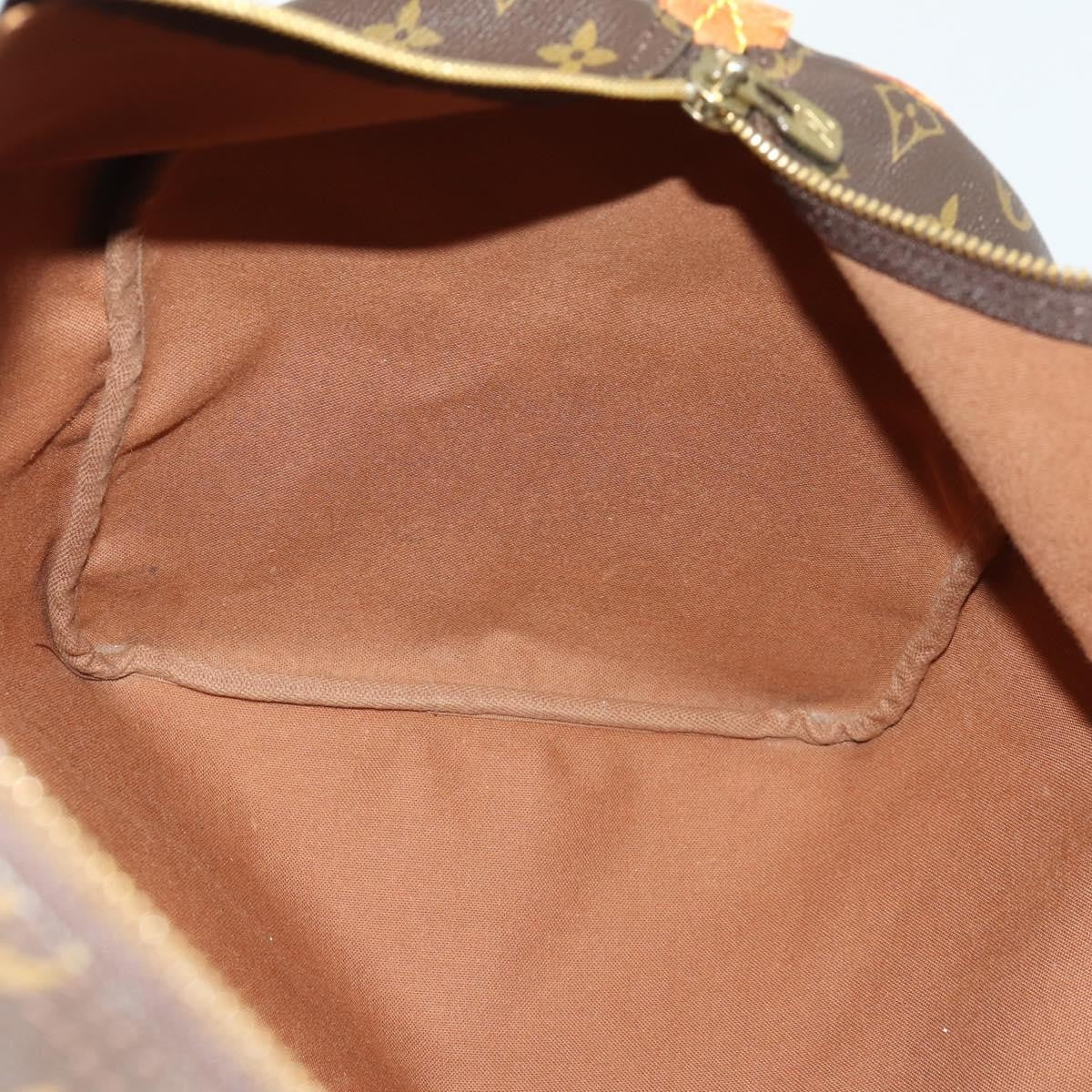 Louis Vuitton Keepall Bag Monogram Canvas Brown Canvas Travel Bag Bag (Pre-Owned)