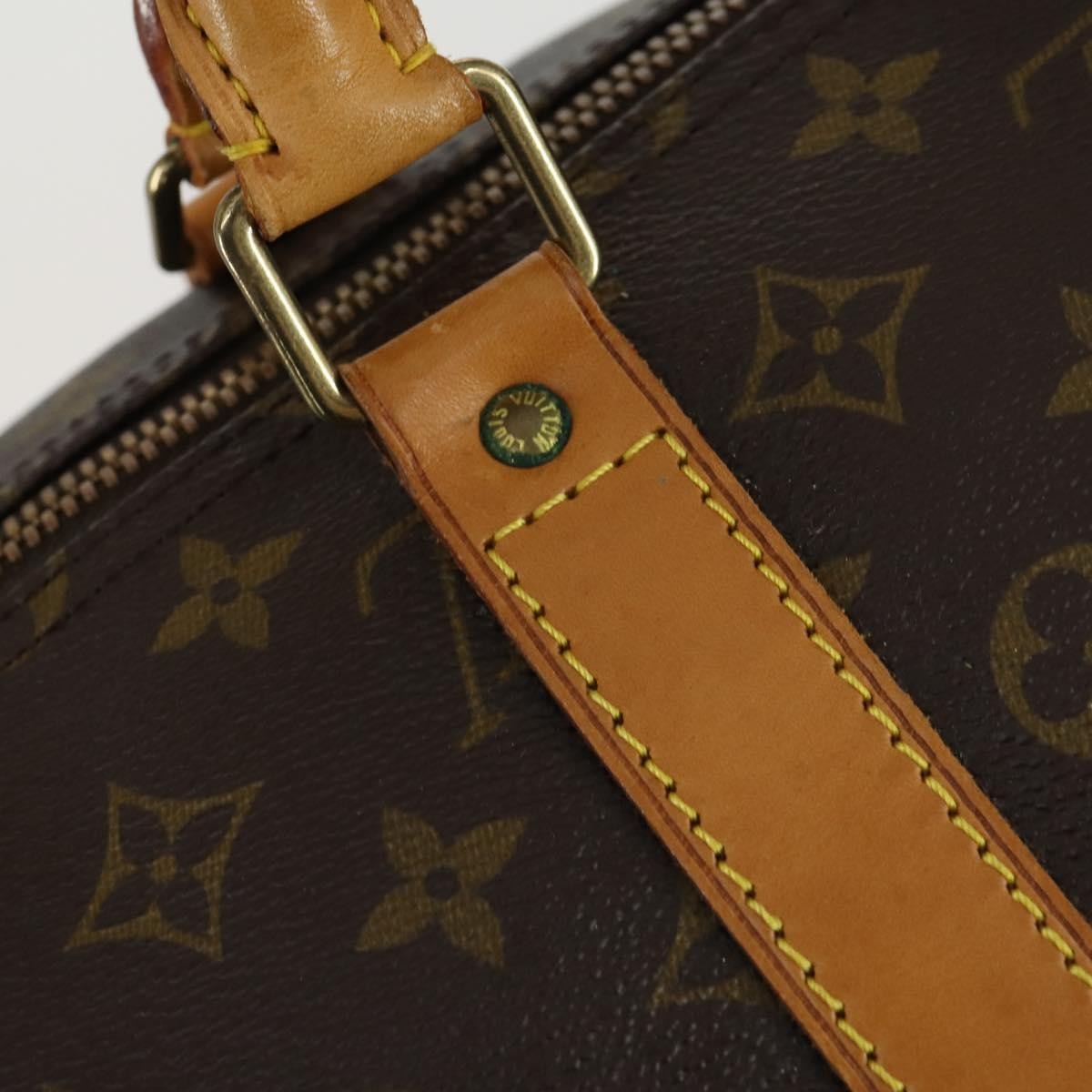 Louis Vuitton Keepall Bag Monogram Canvas Brown Canvas Travel Bag Bag (Pre-Owned)