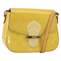 Louis Vuitton Bellflower Handbag Monogram Vernis Brown Patent_Leather Shoulder Bag Bag (Pre-Owned)