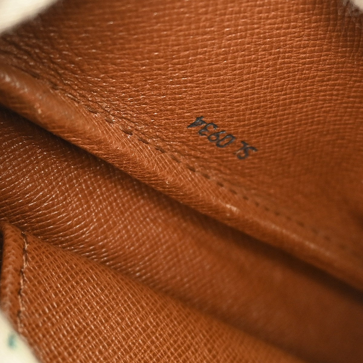 Louis Vuitton Cartouchiere Handbag Monogram Canvas Brown Canvas Shoulder Bag Bag (Pre-Owned)