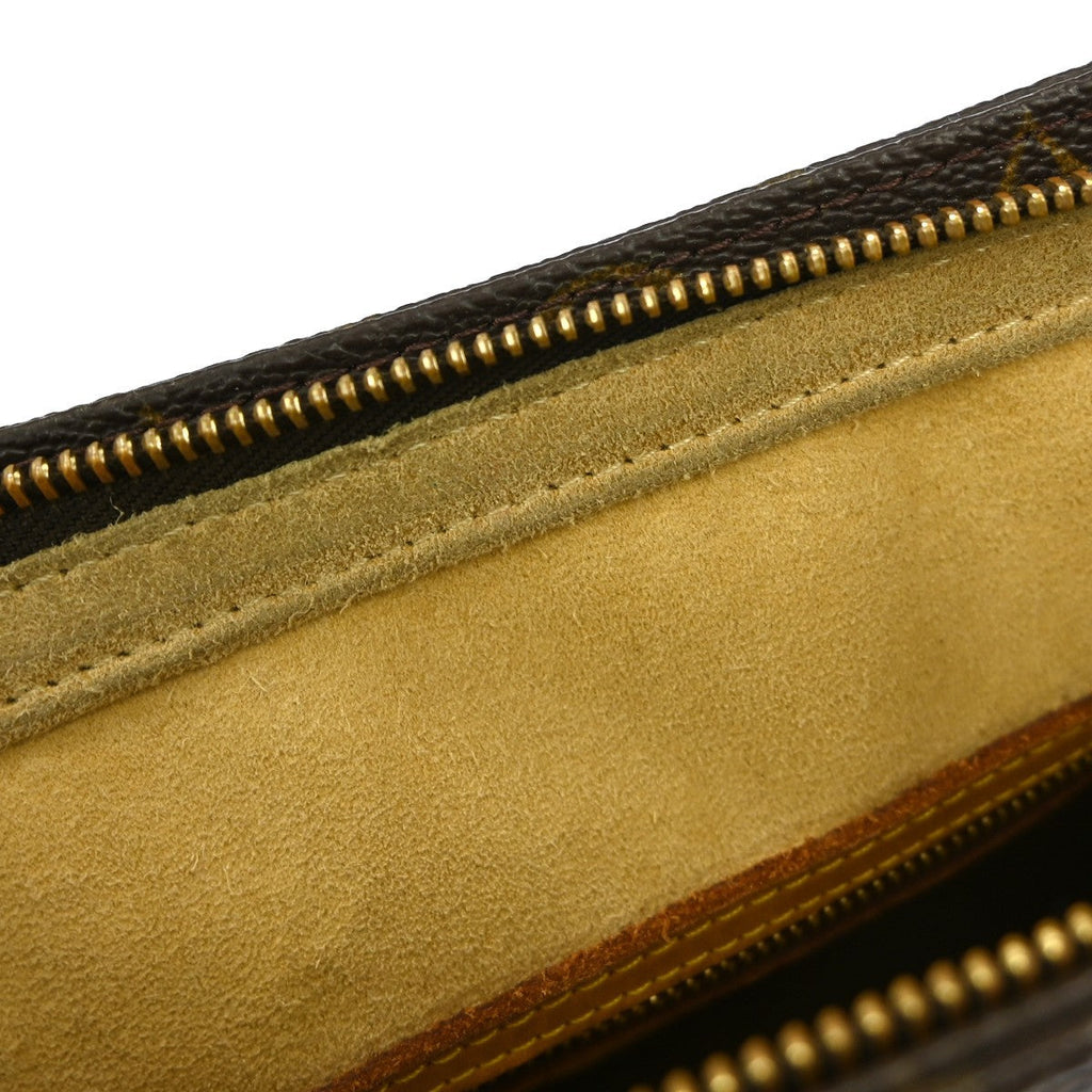 Louis Vuitton Monogram Looping Handbag Monogram Canvas Brown Canvas Shoulder Bag Bag (Pre-Owned)