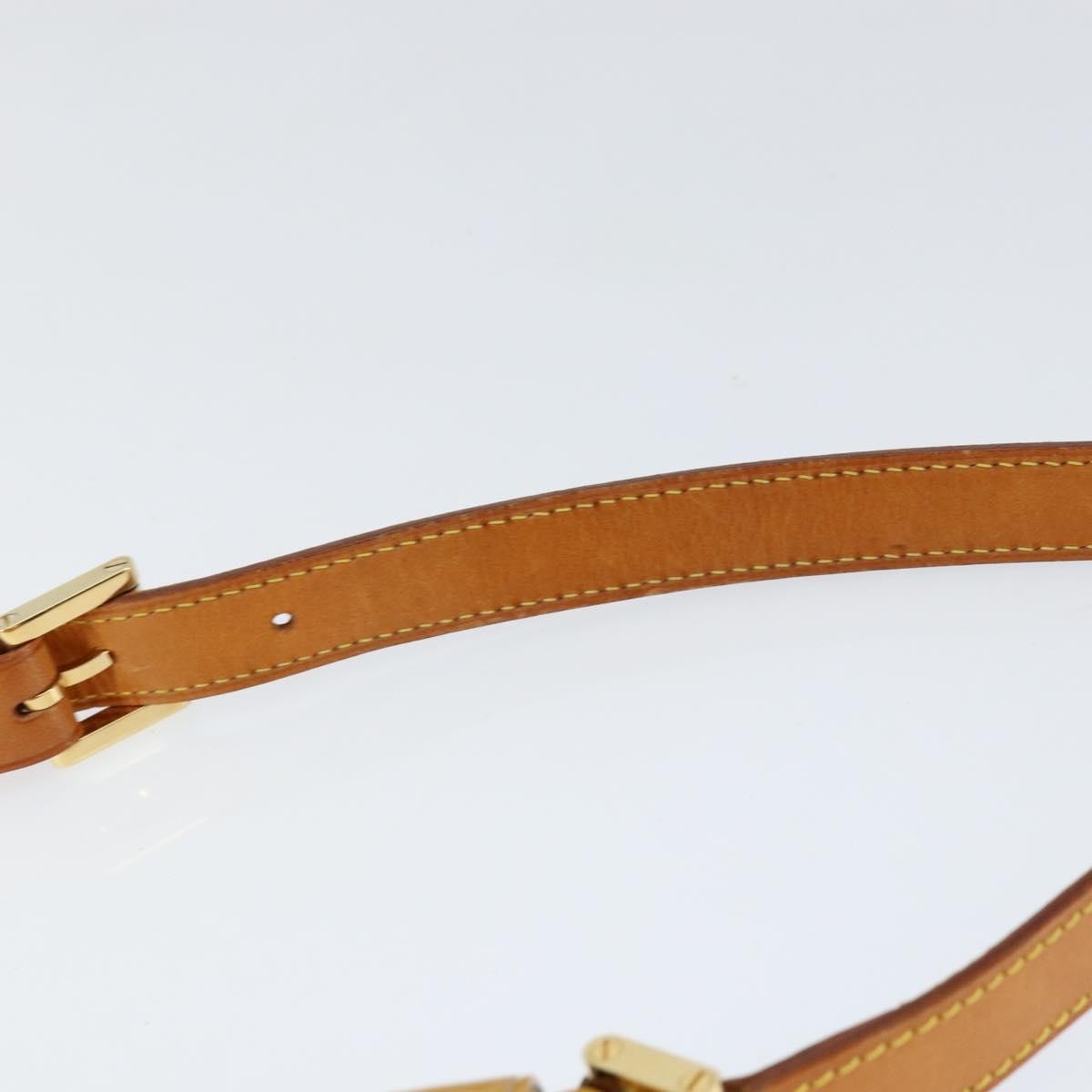 Louis Vuitton Thompson Street Handbag Monogram Vernis Beige Patent_Leather Shoulder Bag Bag (Pre-Owned)