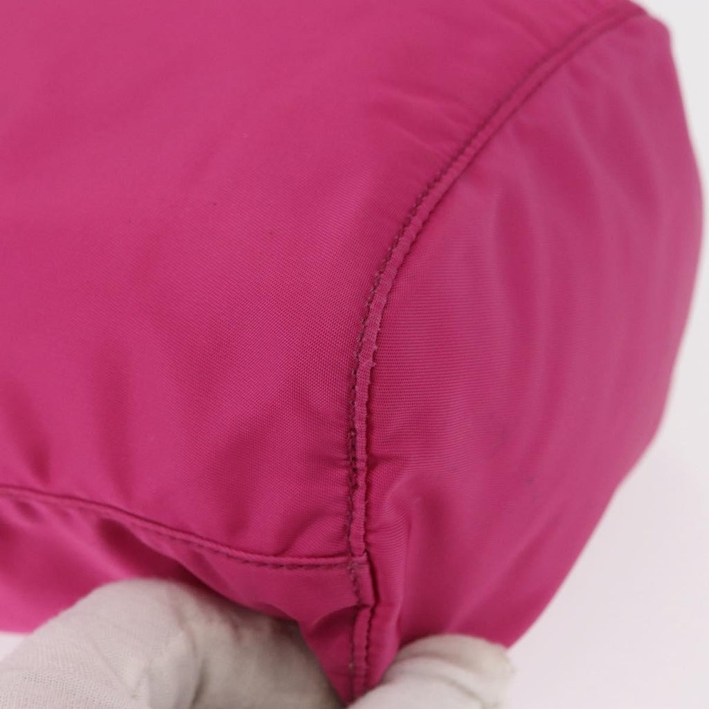 Prada Pochette Nylon Pink Nylon Clutche & Pouche Bag (Pre-Owned)