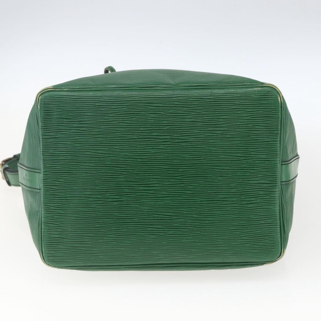 Louis Vuitton Petit Noe Handbag Epi Leather Green Leather Shoulder Bag Bag (Pre-Owned)