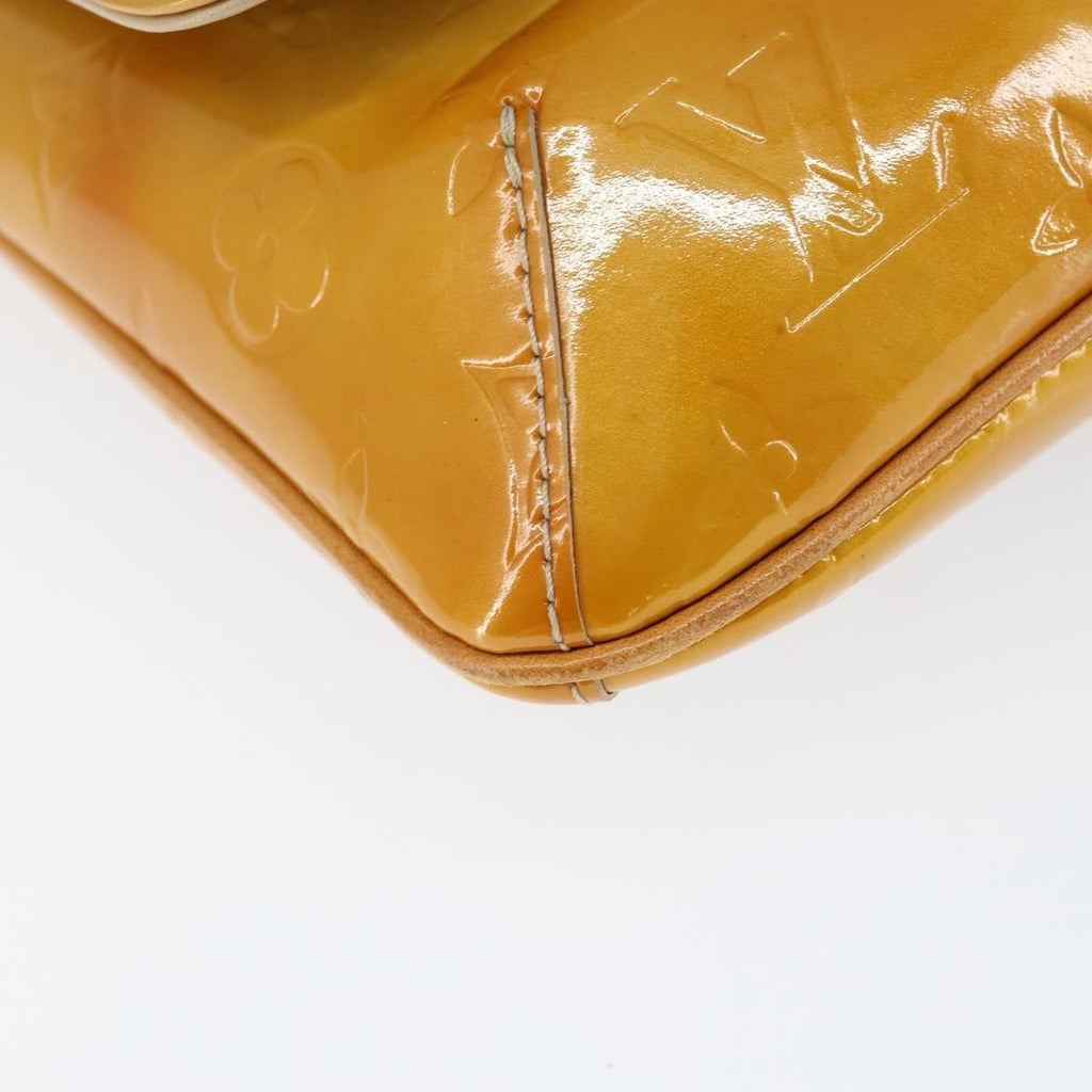 Louis Vuitton Thompson Street Handbag Monogram Vernis Beige Patent_Leather Shoulder Bag Bag (Pre-Owned)