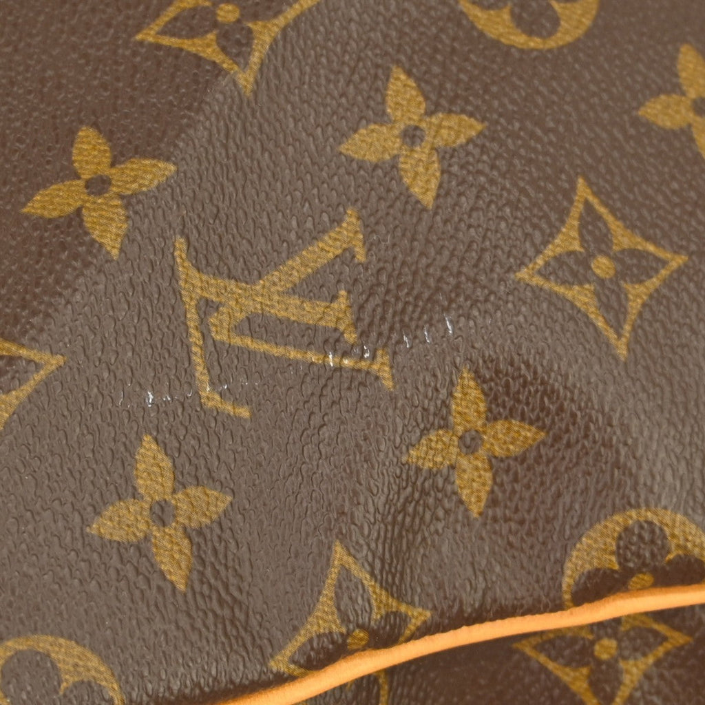 Louis Vuitton Keepall Bag Monogram Canvas Brown Canvas Travel Bag Bag (Pre-Owned)
