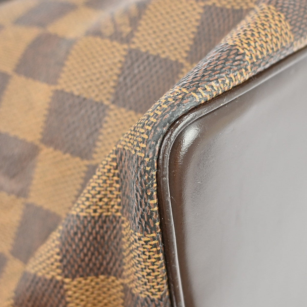 Louis Vuitton Chelsea Handbag Damier Brown Canvas Tote Bag Bag (Pre-Owned)