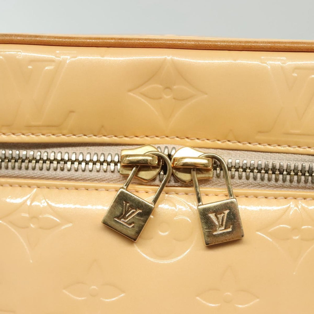 Louis Vuitton Sullivan Handbag Monogram Vernis Pink Patent_Leather Shoulder Bag Bag (Pre-Owned)