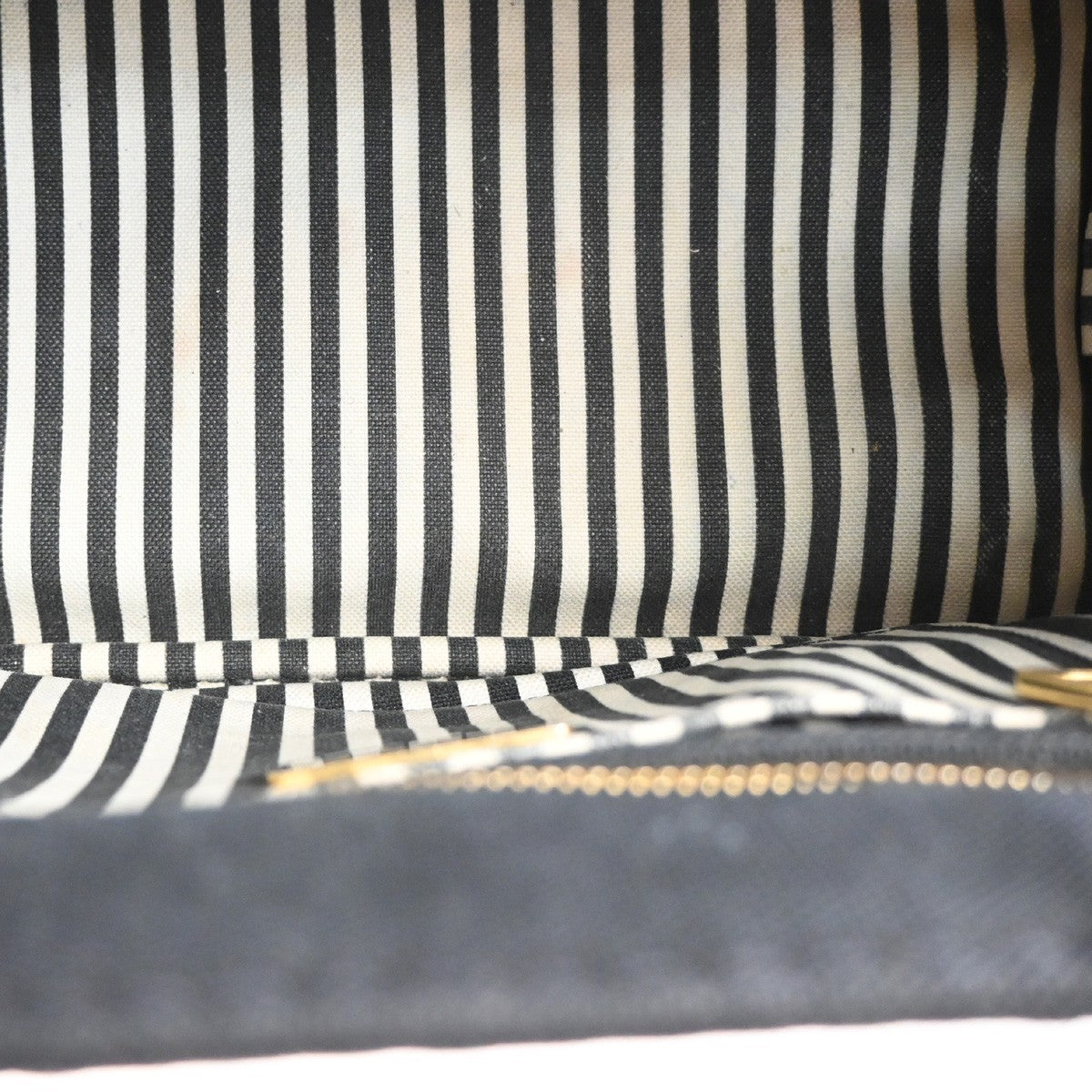 Prada Canapa Convertible Tote Canvas Black Canvas Tote Bag Bag (Pre-Owned)