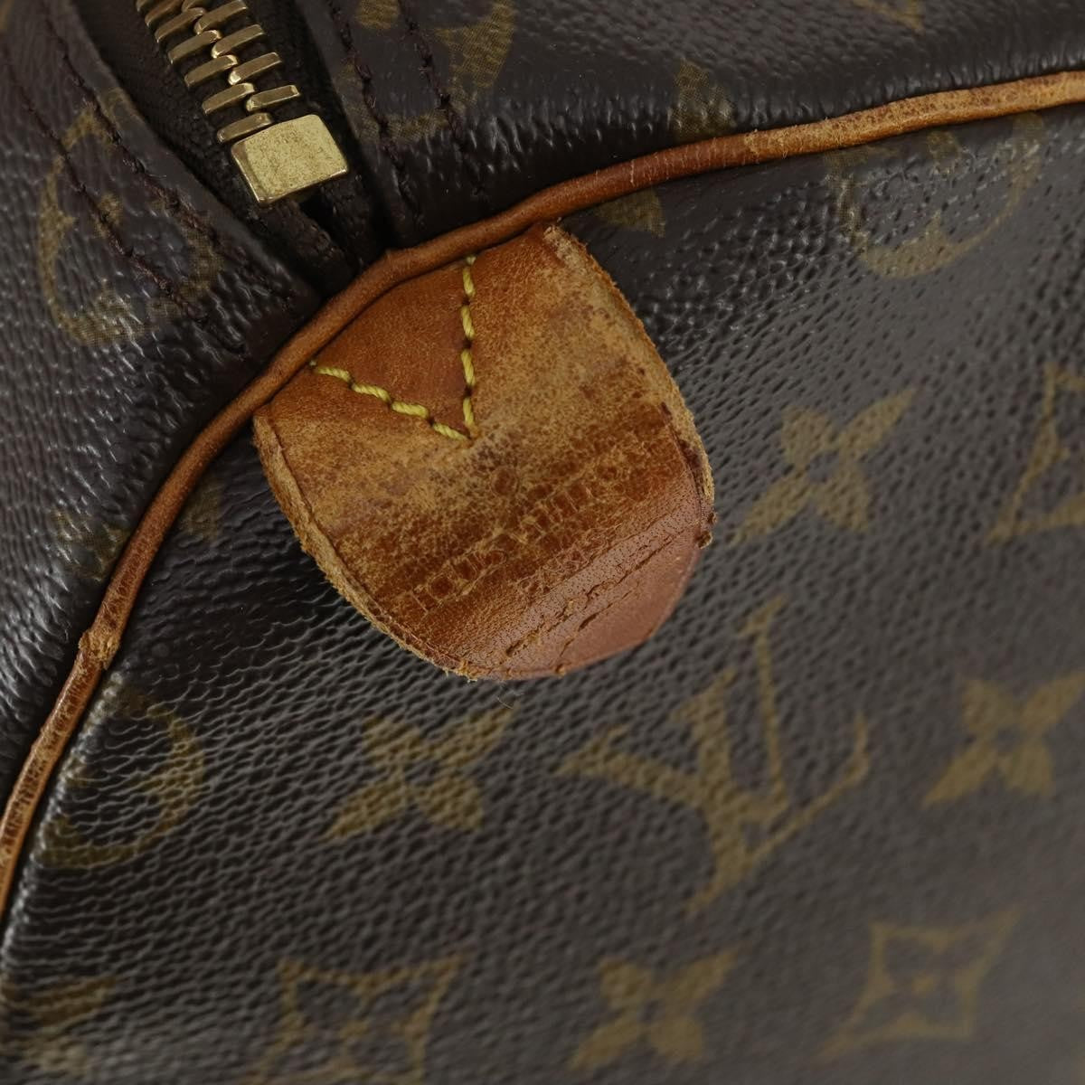 Louis Vuitton Keepall Bag Monogram Canvas Brown Canvas Travel Bag Bag (Pre-Owned)