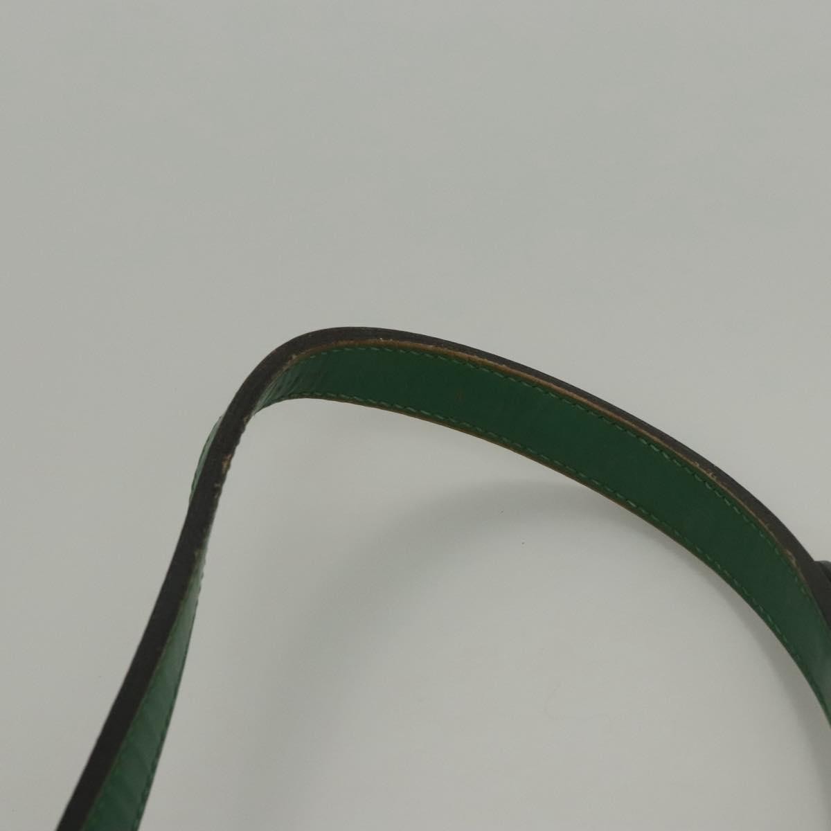 Louis Vuitton Petit Noe Handbag Epi Leather Green Leather Shoulder Bag Bag (Pre-Owned)