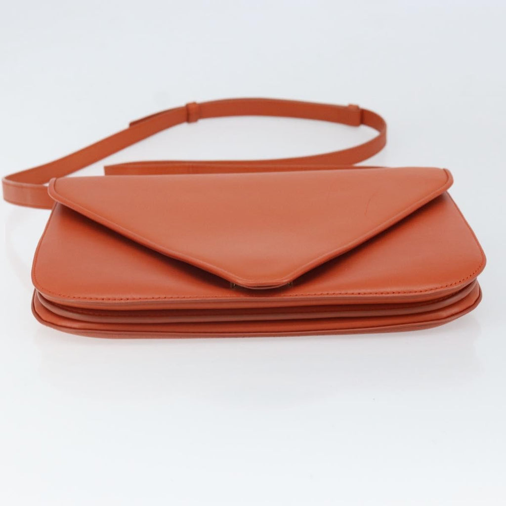 Bottega Veneta Mount Shoulder Bag Leather Brown Leather Shoulder Bag Bag (Pre-Owned)