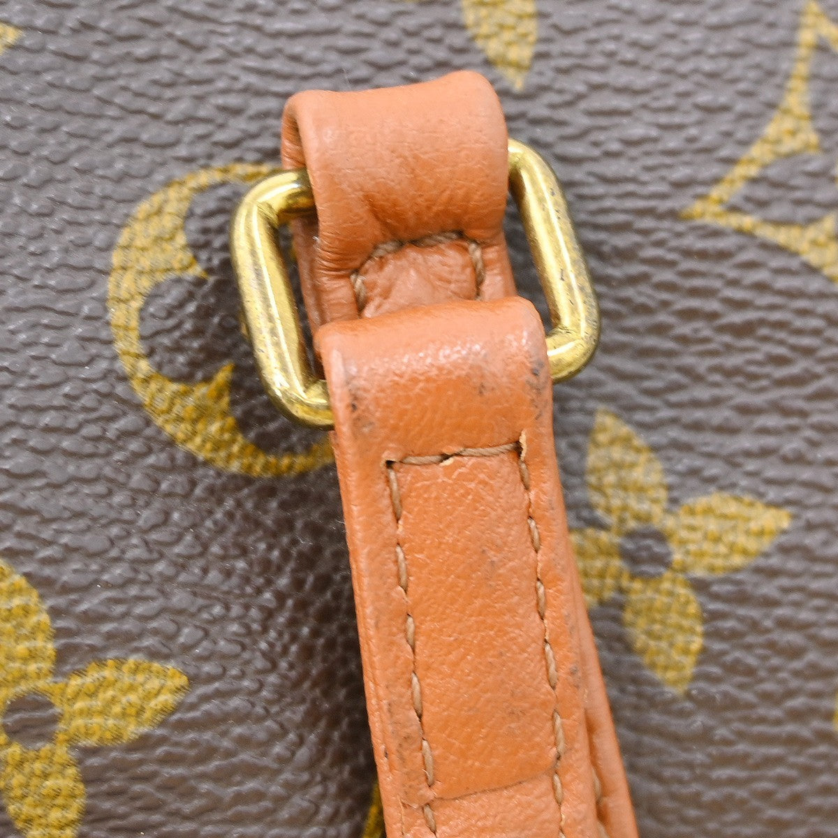 Louis Vuitton Papillon Handbag Monogram Canvas Brown Canvas Handbag (Pre-Owned)