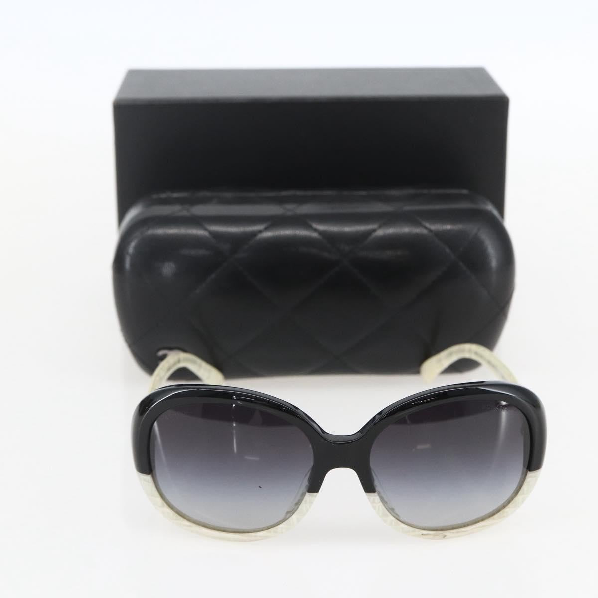 Chanel Chanel Logo Sunglasses Eye Wear Plastic Black Plastic Sunglasse Accessory (Pre-Owned)