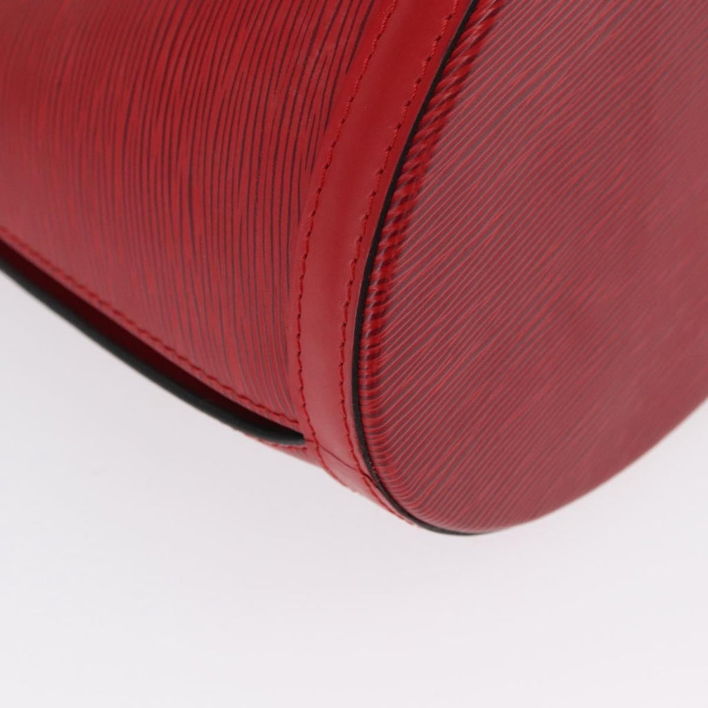 Louis Vuitton Cluny Shoulder Bag Epi Leather Red Leather Shoulder Bag Bag (Pre-Owned)