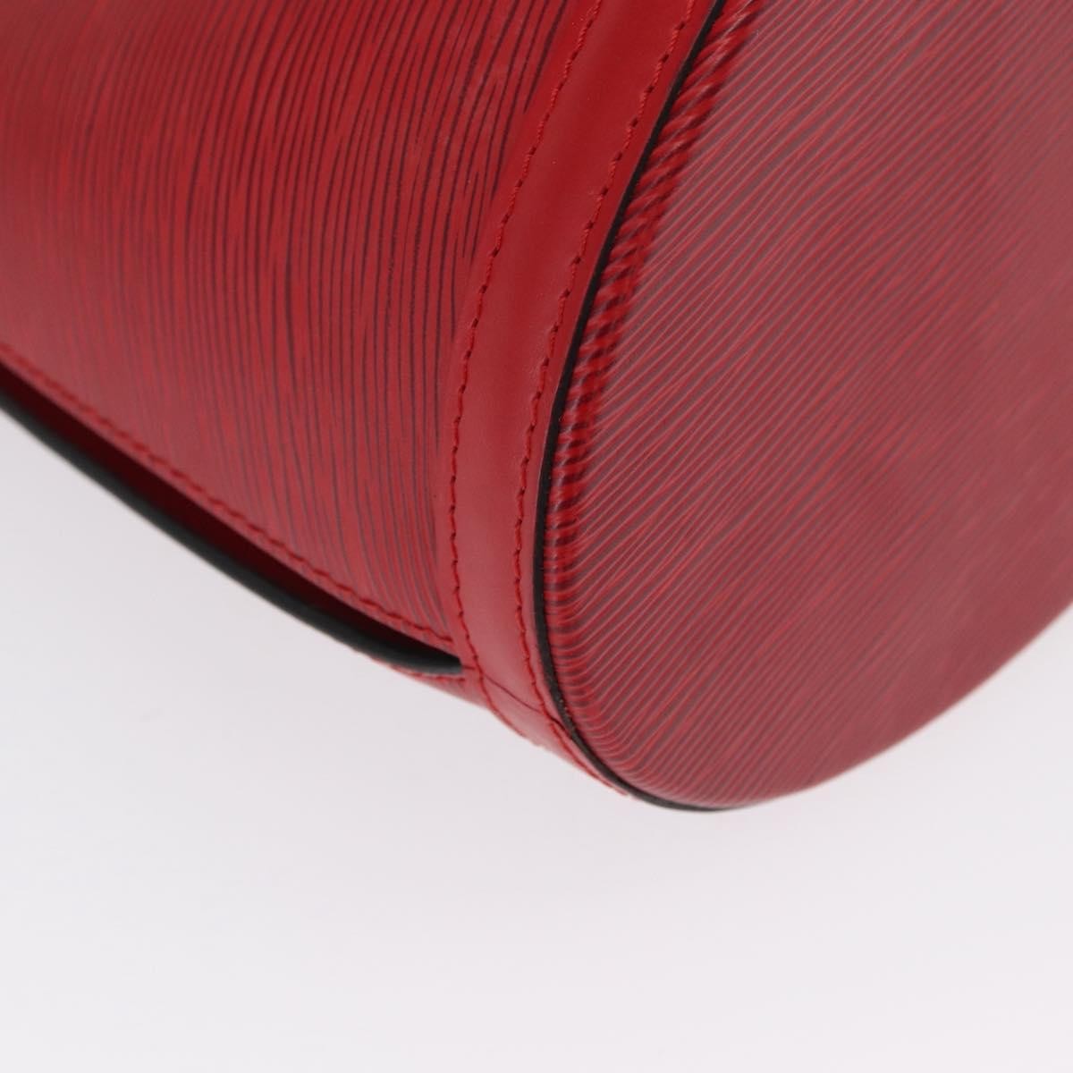 Louis Vuitton Cluny Shoulder Bag Epi Leather Red Leather Shoulder Bag Bag (Pre-Owned)