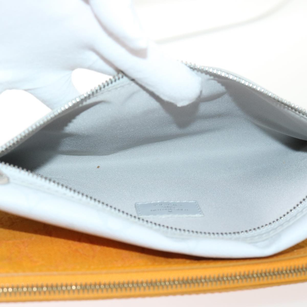 Louis Vuitton Double Flat Messenger Bag Limited Edition Logo Story Monogram Canvas And Denim Multicolour Canvas Clutche & Pouche Bag (Pre-Owned)